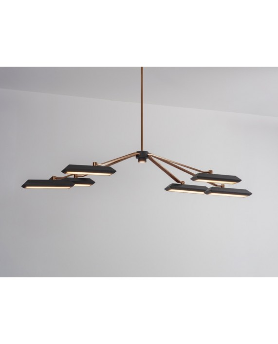 Bert Frank Rinato Linear 6 Chandelier